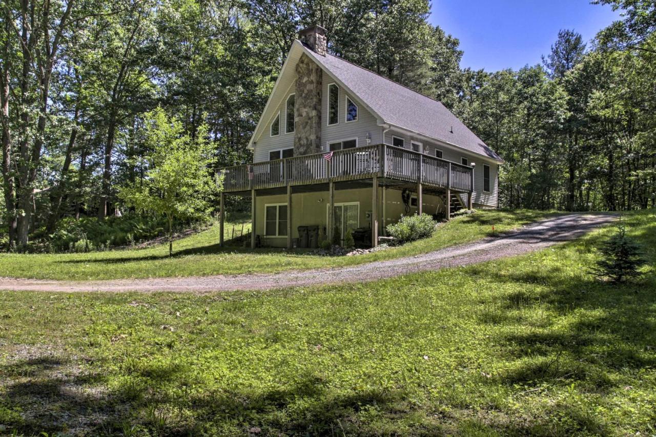 Spacious Home With Deck, Grill And Delaware River View Callicoon Exterior photo